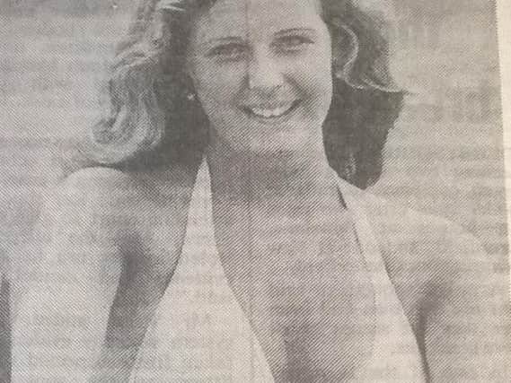 Girls in bikinis were the order of the day in local newspapers.