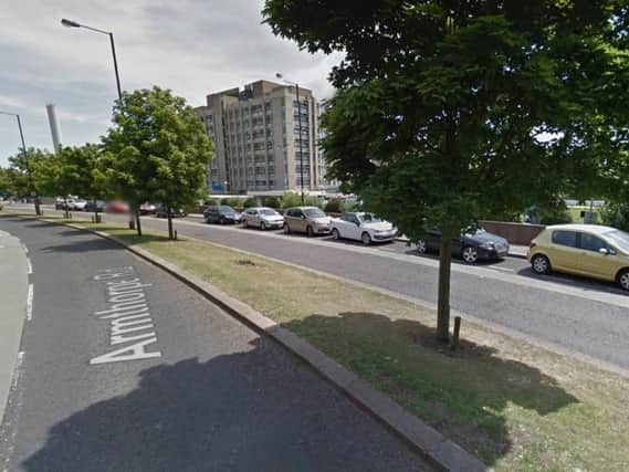 A 32-year-old motorcyclist has died after being involved in a collision in Armthorpe Road, near to Doncaster Royal Infirmary. Picture: Google.