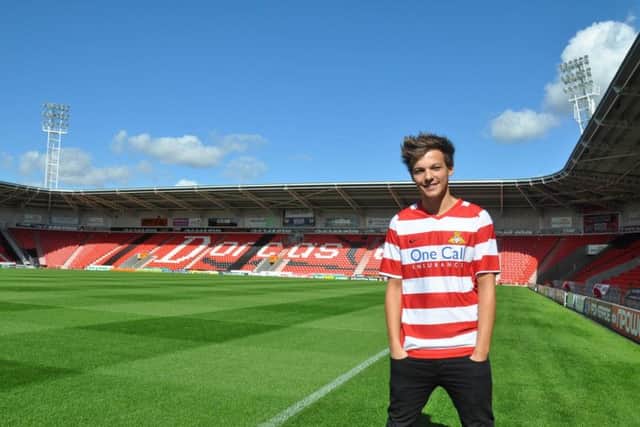 Louis Tomlinson was named Doncaster's least loved celebrity.