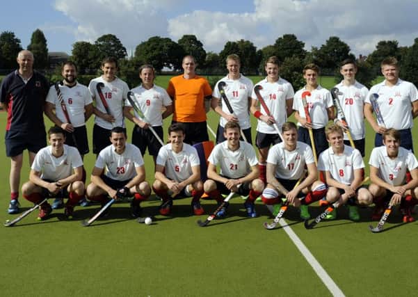 Doncaster Hockey Club men's first team squad 2015/16