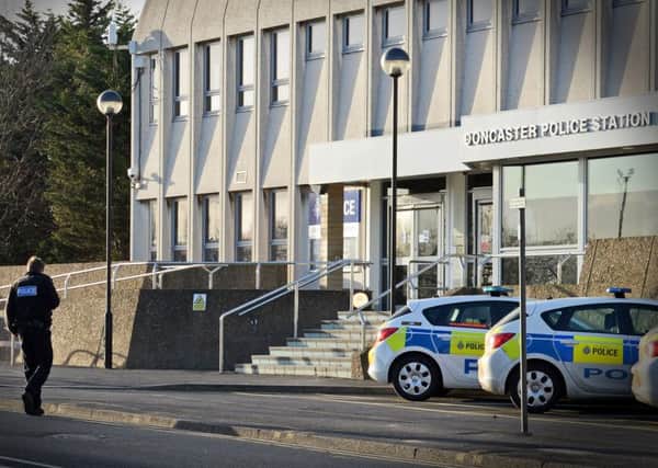 Doncaster Police Station. Picture: Marie Caley NDFP 02-01-15 Police MC 6