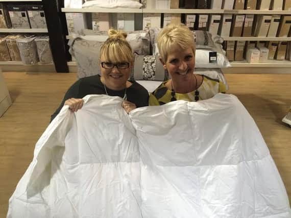 Lyndsey Parry and Cheryl Sadler from Lakeside Village