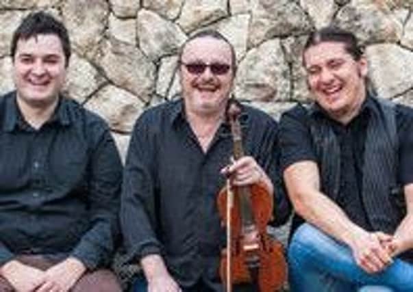 The Patrick Walker Trio are Hrvoje Sudar, Patrick Walker and Ivan Bilic.