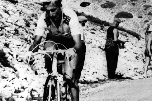 Simpson died on Mont Ventoux in France on July 13, 1967.