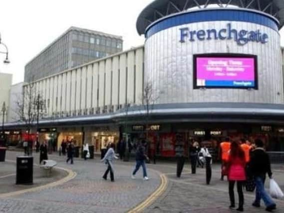The Frenchgate Centre, where the video was filmed.