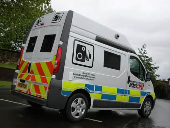 Speed camera vans will be in action this week