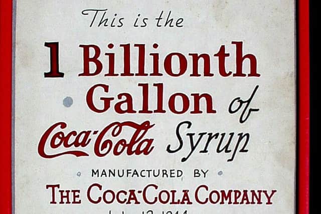 Coca-Cola advert from 1944