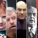 Just some of the famous Yorkshire folk who have helped put the county on the map. (left to right singer Ed Sheeran, actors Brian Blessed and Patrick Stewart, former Prime Minister Harold Wilson and TV star Keith Lemon).