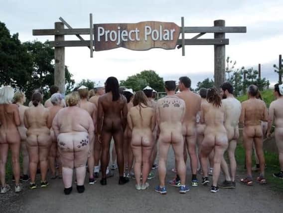 Runners beared the elements to raise money for the Polar Bears at Yorkshire Wildlife Park last summer.