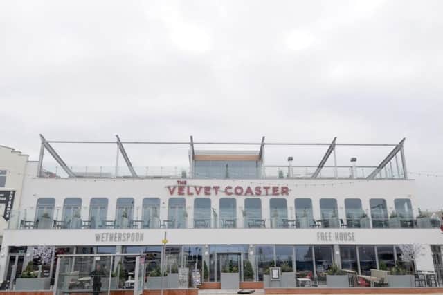 The Velvet Coaster in Blackpool.