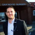 Dr Dean Eggitt at his surgery in Doncaster
