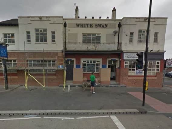 The fire broke out at the White Swan pub in Balby Road, Balby at around 4.30am on Saturday morning.