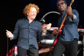Simply Red perform at Doncaster Racecourse, United Kingdom on 13 August 2016. Photo by Glenn Ashley Photography