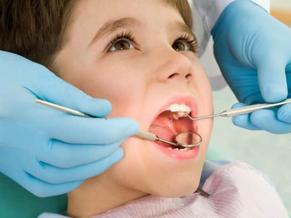 Free NHS treatments are available to protect kids teeth