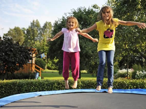 Trendy trampolines cause child injuries