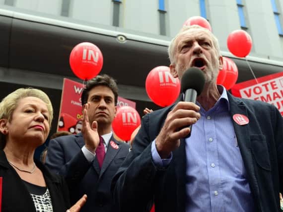 Jeremy Corbyn in Doncaster earlier this year.