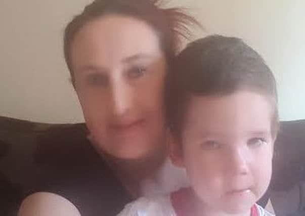 Amanda and Riley Maddox.