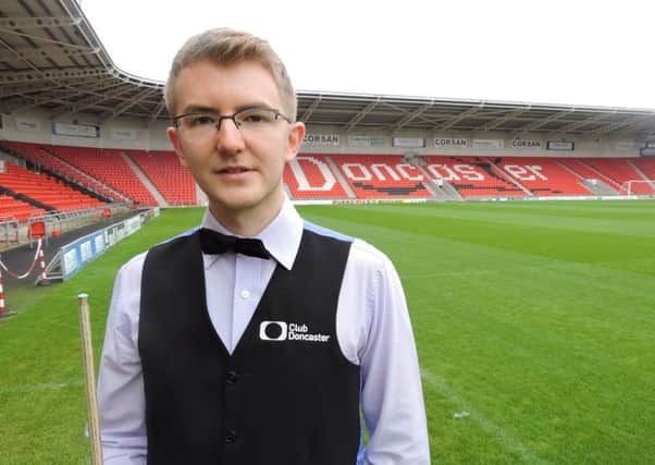 Professional snooker player Chris Keogan is now part of Club Doncaster