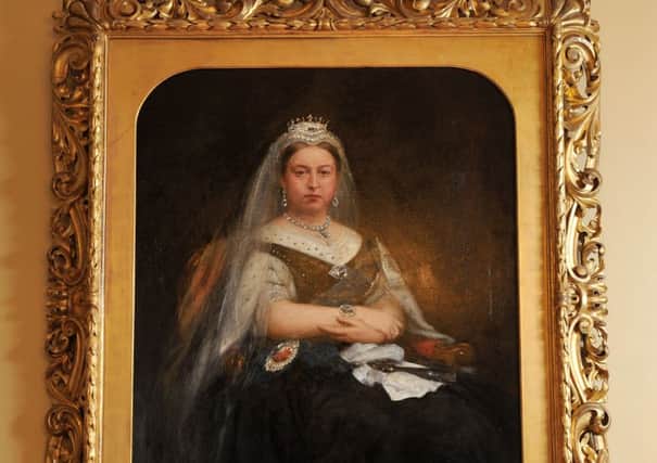 Portrait of Queen Victoria s at  Cliffe Castle Museum, Keighley,  Picture Bruce Rollinson