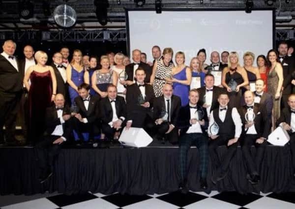 Winners at the 2015 Doncaster Business Awards.
