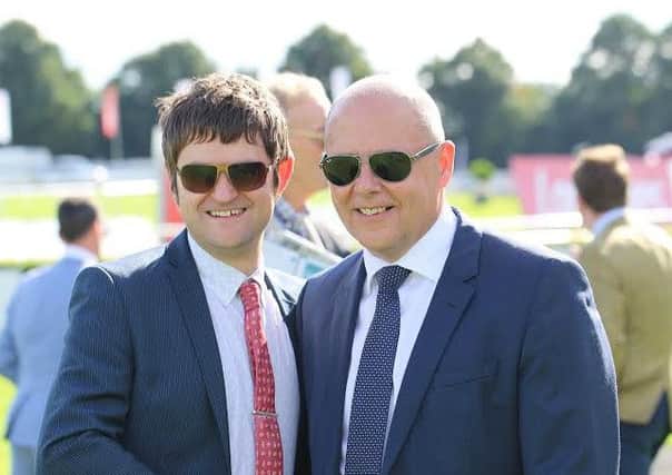 Dan Fell, chief executive officer of Doncaster Chamber, and Craig Dowie, managing director of the Crown Hotel.