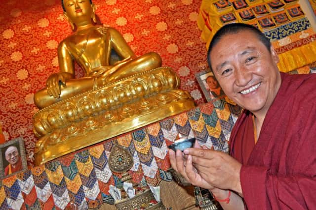 Lama Oser, reisdent teacher, pictured. Picture: Marie Caley NDFP Gomde MC 1