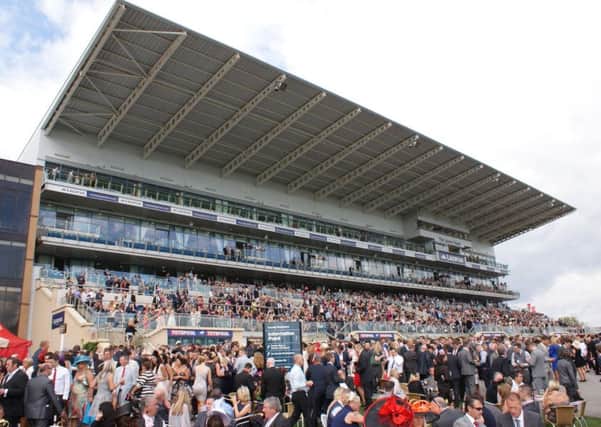 Another big crowd is expected today at Doncaster