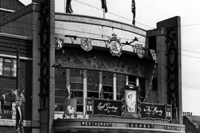 The Gaumont as it would have looked at the time of Buddy Holly's visit.