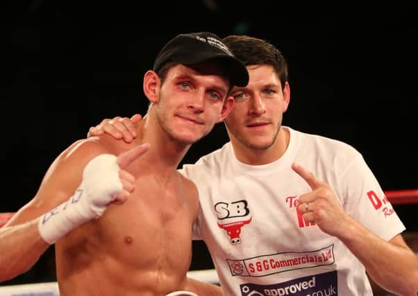 Gavin McDonnell with his brother Jamie