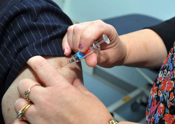 Youngsters will receive a flu vaccine in a nasal spray, rather than the traditional jab