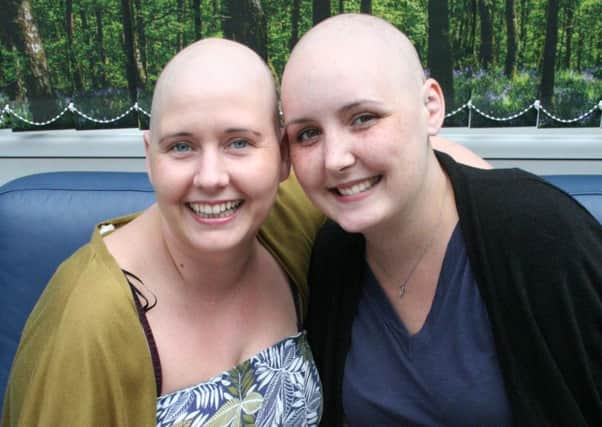 Cancer patients Tania and Lesley