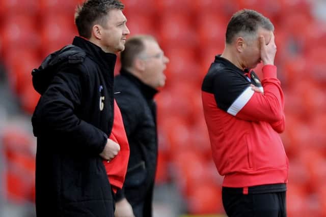 Darren Ferguson had admitted he has regrets about the way Doncaster Rovers slid out of League One.
