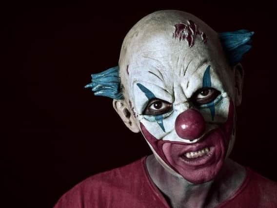 The so-called "killer clown" craze has spread to Britain from America.
