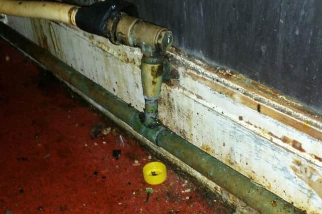 During a routine food hygiene inspection of Asian Spice takeaway on Sandringham Road, Intake, inspectors say they found mouse droppings in the kitchen area and conditions so filthy that the true extent of the pest activity was unclear. Picture courtesy of Doncaster Council.