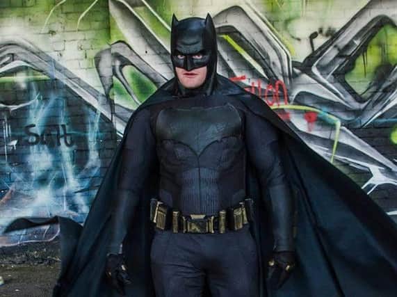 Doncaster Batman has vowed to clear the streets of killer clowns.