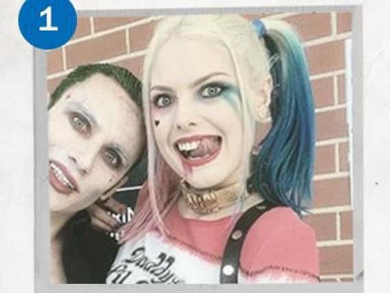 Top trending Hallowe'en costumes The Joker & Harley Quinn