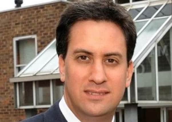 Doncaster North MP, Ed Miliband