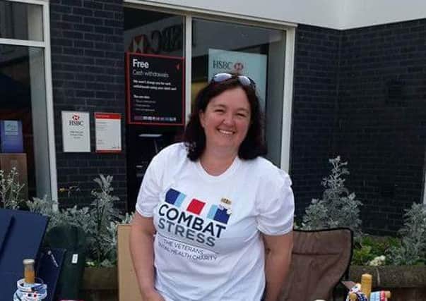 Samantha Grundy, of Thorne, Doncaster, an ex-army veteran who suffers from post-traumatic stress disorder and is now raising money for Combat Stress, a veterans mental health charity who have helped her deal with her condition.