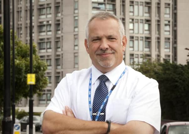 NHS counter fraud specialist Mark Bishop.