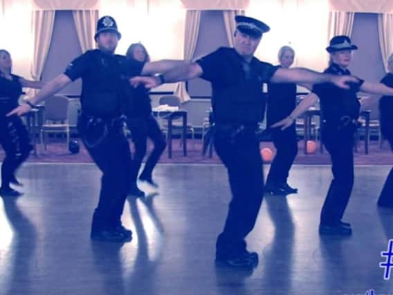 Bobbies on the beat takes on a whole new meaning in South Yorkshire Police's Halloween music video. Credit: SYP