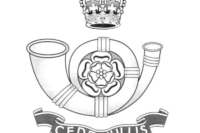 The Kings Own Yorkshire Light Infantry regimental badge