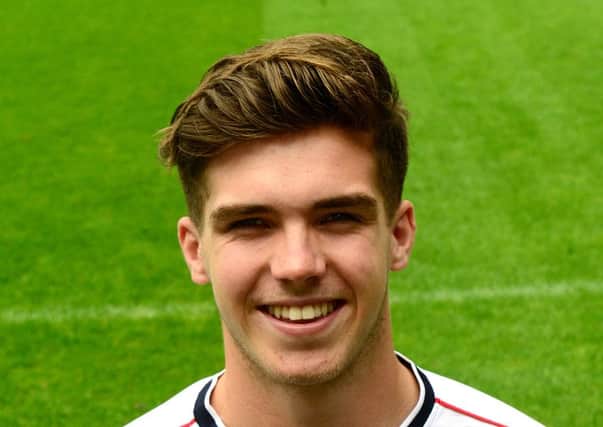 22 Aug 2016.....Doncaster Rovers DRFC media call for team and headshots.Joe Pugh.