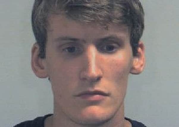 James Larkin, 25, from Doncaster, who has been found guilty of the manslaughter of his three month old baby Christopher. (File pic) See Ross Parry story RPYSHAKE; A man "snapped" and shook his partnerâ¬"s baby to death because she â¬Streated him like a lap dogâ¬Â, a court heard. James Larkin, 26, suffered a "loss of temper" and shook 11-week-old Christopher Larkin - leaving him with an "unsurvivable brain injury", a jury was told. The court heard that Larkin and Christopher's mother Laura Ostle, 21, had a "relationship on the edge" and Larkin may well have only just discovered that Christopher was not his son before the baby was shaken. The court also heard that the couple were heard in the back of a police car â¬Sgetting their story straight", the prosecutor said.