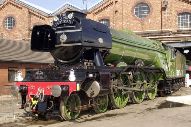 The Flying Scotsman back in Doncaster (D3549MB)