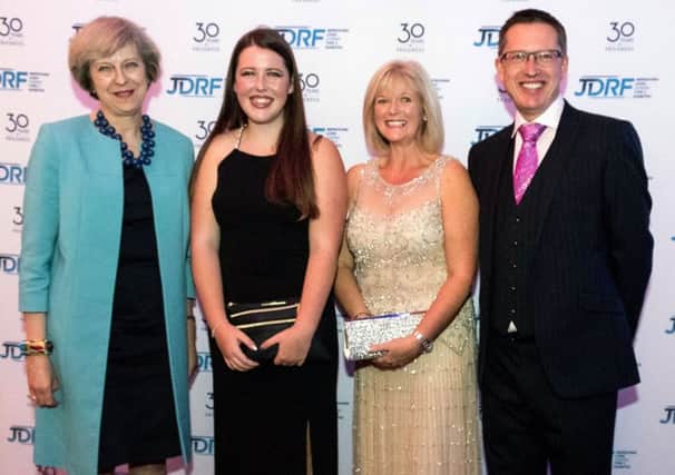 Prime Minister Attends Juvenile Diabetes Research Fund Reception

This Evening the Prime Minister Theresa May attended a reception at the Guild Hall, London for the Juvenile Diabetes Research Fund. Also attending was HRH the Dutchess of Cornwall. 

The PM was greeted at the door by the CEO and Chairman of the JDRF, as well as The Lord Mayor.