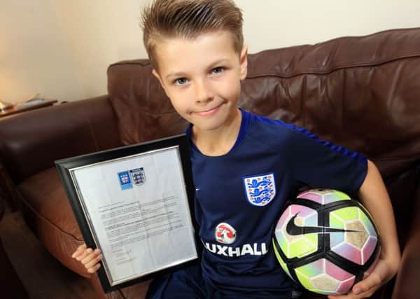 Bryan Kilpatrick-Elliott, who attends Kirk Sandall Junior School, has been selected for the England cerebral palsy under-13s squad.