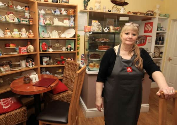 Free reader offer of a mince pie at Number 1 The Tea Room in Epworth. Pictured is owner Joyce Brightmore.