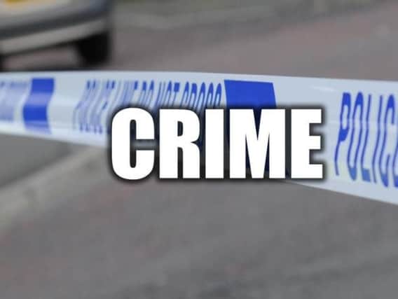 A van was stolen while it was being defrosted this morning