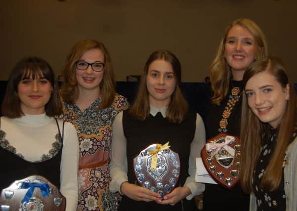 Class of 2016 award winners, South Axholme Academy