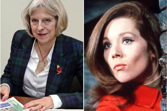 Prime Minister Theresa May is a fan of Doncaster born Diana Rigg.